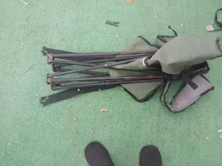 Silla de camping plegable