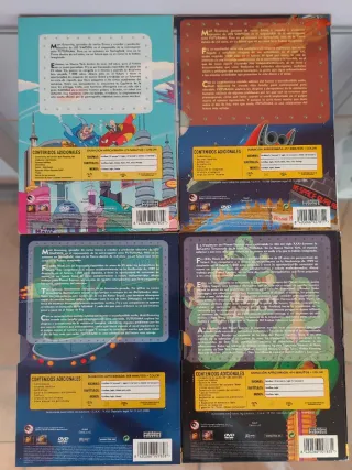 DVD Futurama Temporadas 1-4 Español