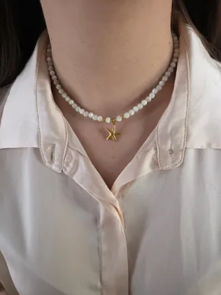 Collana madreperla