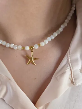 Collana madreperla