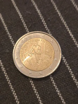 Moneda 2€ Rugby Francia 2023