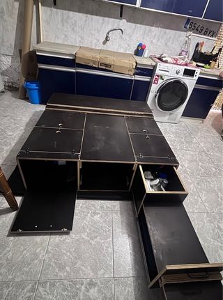 MUEBLE CAMPER + COLCHONES