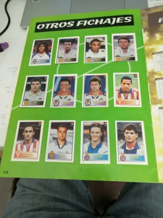 Colección Fútbol Liga 97-98 Bollycao