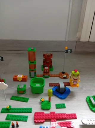 Lote 2 Legos Super Mario sin usar