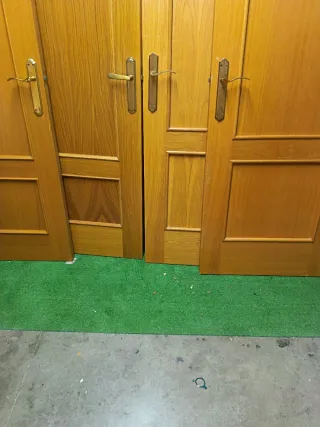 Puerta madera roble maciza 72,73x202