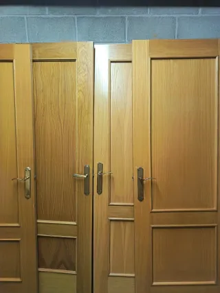 Puerta madera roble maciza 72,73x202