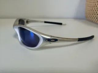 Gafas Oakley Vintage Plata y Azul