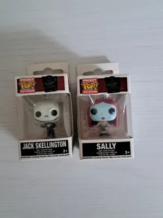 Funko Pop! Portachiavi Jack e Sally