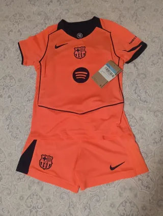 Equipación Barça niño Lamine Yamal 10