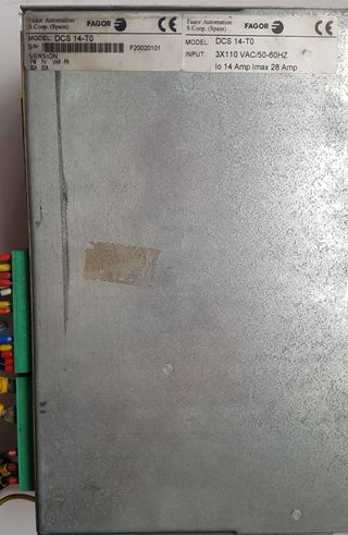 Regulador Motor DC Fagor DCS114-T3