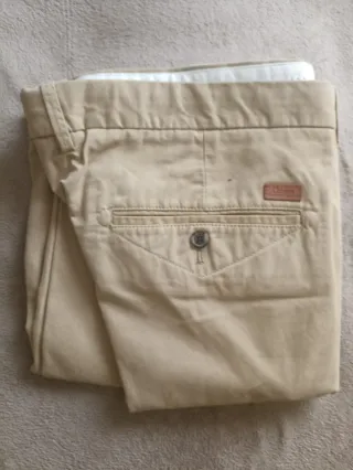 Pantalón Dustin Beige Talla 64