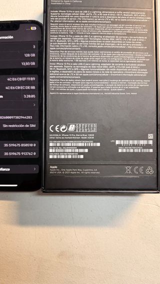 iPhone 13 Pro 128GB Blu