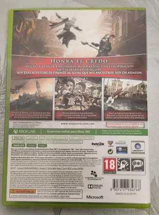 SIGILLATO Assassin's Creed II GOTY Xbox 360
