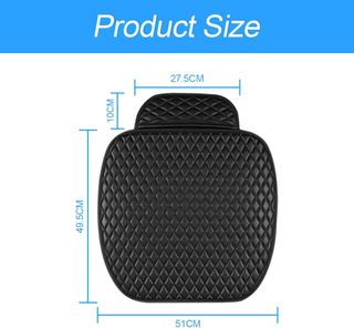 CGEAMDY 2 Piezas Cojín para Coche, Fundas Asientos