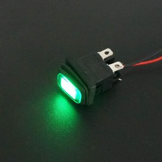 mxuteuk 4 interruptores basculantes impermeables d