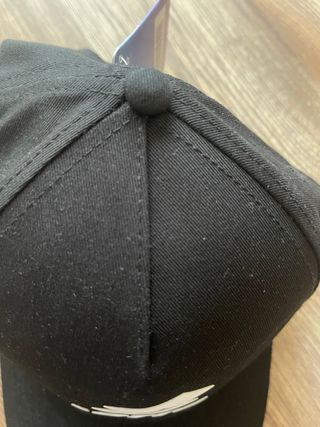 Gorra Lotto Negra y Blanca Algodón 100%