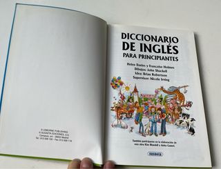 Diccionario de inglés para principiantes