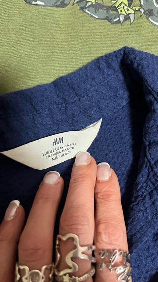 Lote 2 pantalones cortos niño Camisa y camiseta