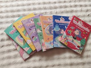 Colección libros Unicornia en perfecto estado.