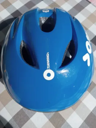 Casco Bici Bambino Regolabile Blu