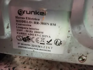 Horno sobremesa Unkel