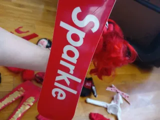 Conjunto Ropa Muñeca Rainbow High Rojo