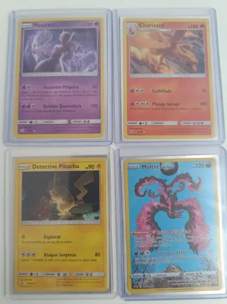 Lote 4 Cartas Pokémon