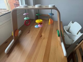 Gimnasio Bebé Madera IKEA