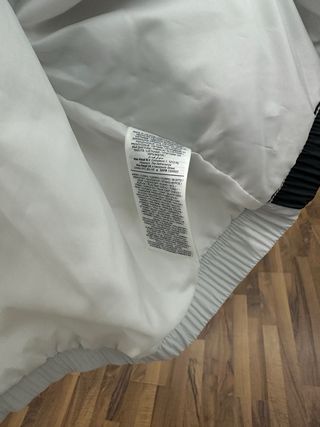 Giacca Nike Air grigia e verde acqua