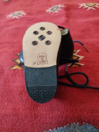 Zapatos niña talla 17 azul marino