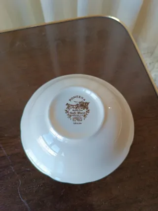 Platos y cuenco Pontesa cerámica