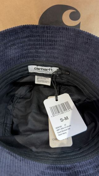 Gorra Carhartt de pana azul