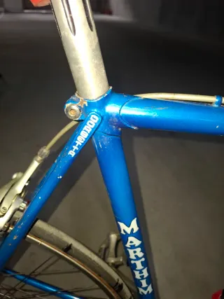 Bicicleta Carretera Vintage Corvetta Azul