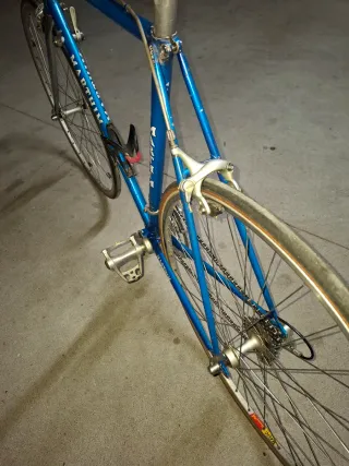Bicicleta Carretera Vintage Corvetta Azul