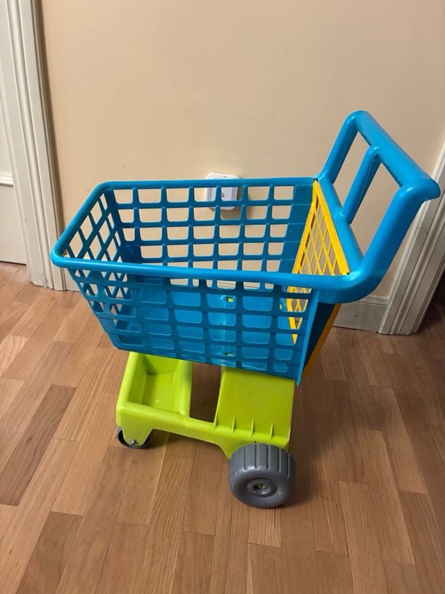 Carrito compra juguete