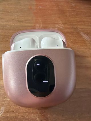 Auriculares Inalámbricos Rose Gold y Blanco