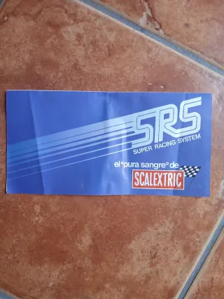 Folleto SRS Scalextric Exin