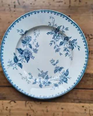 Lote 4 Platos Antiguos Terre de Fer