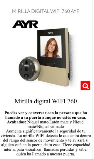 Mirilla Digital WiFi AYR 760