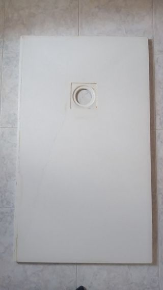 Plato de ducha resina blanco