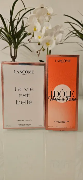 2 Frascos Perfume Lancome Recargables