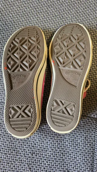 Converse rosas talla 36