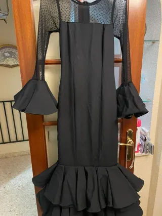 Traje de flamenca Sibilina negro