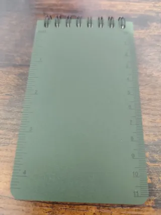 Libreta Táctica para cualquier clima