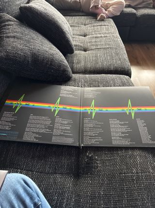 vinilo pink floyd. dark side of the moon