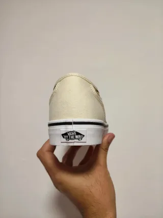 T39 Vans Blancas Leopardo