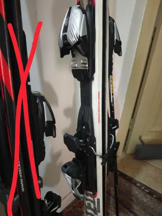 Esquís Alpinos Niños y Adultos