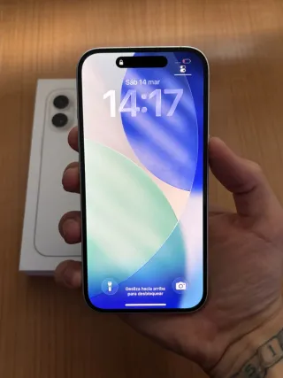 iPhone 16 Bianco 100% Batteria