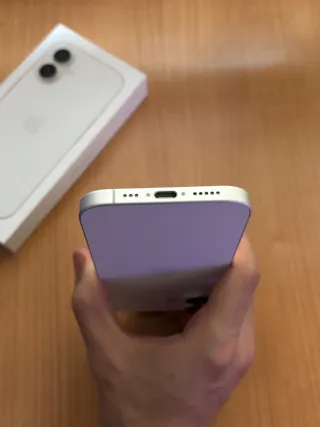 iPhone 16 Bianco 100% Batteria