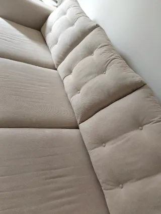 Sofá 3-4 plazas beige